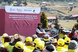 Rehabilitación de la carretera Ocoyoacac-Tenango del Valle beneficia a 6 municipios