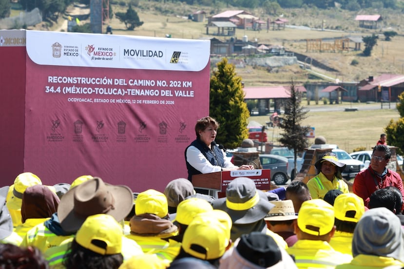 Rehabilitación de la carretera Ocoyoacac-Tenango del Valle beneficia a 6 municipios