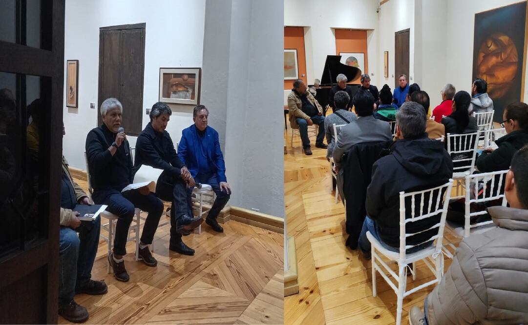 Para conmemorar el décimo aniversario luctuoso de Luis Nishizawa se impartió en el Museo-Taller que lleva su nombre, una charla y un recital en su honor. Foto: Especial