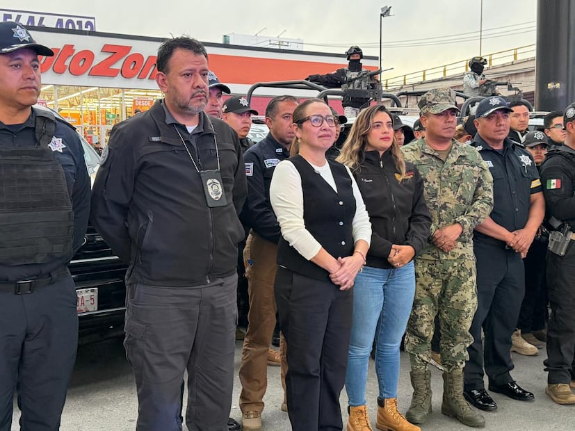 El patrullaje recorrió avenidas principales, además de dar seguimientos sobre distintos objetivos, y realizaron filtros aleatorios en avenidas parra revisión de vehículos. Foto: especial