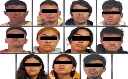 Detienen a doce personas por diversos delitos en Valle de Chalco