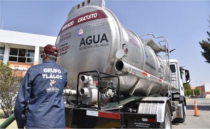 ¿Te quedaste sin agua? Así puedes solicitar una pipa de manera gratuita en Edomex
