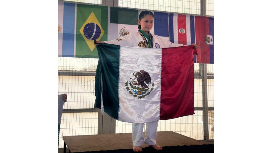 La originaria del municipio de Metepec, demostró su calidad durante el torneo y se impuso ante sus rivales. Foto: Especial