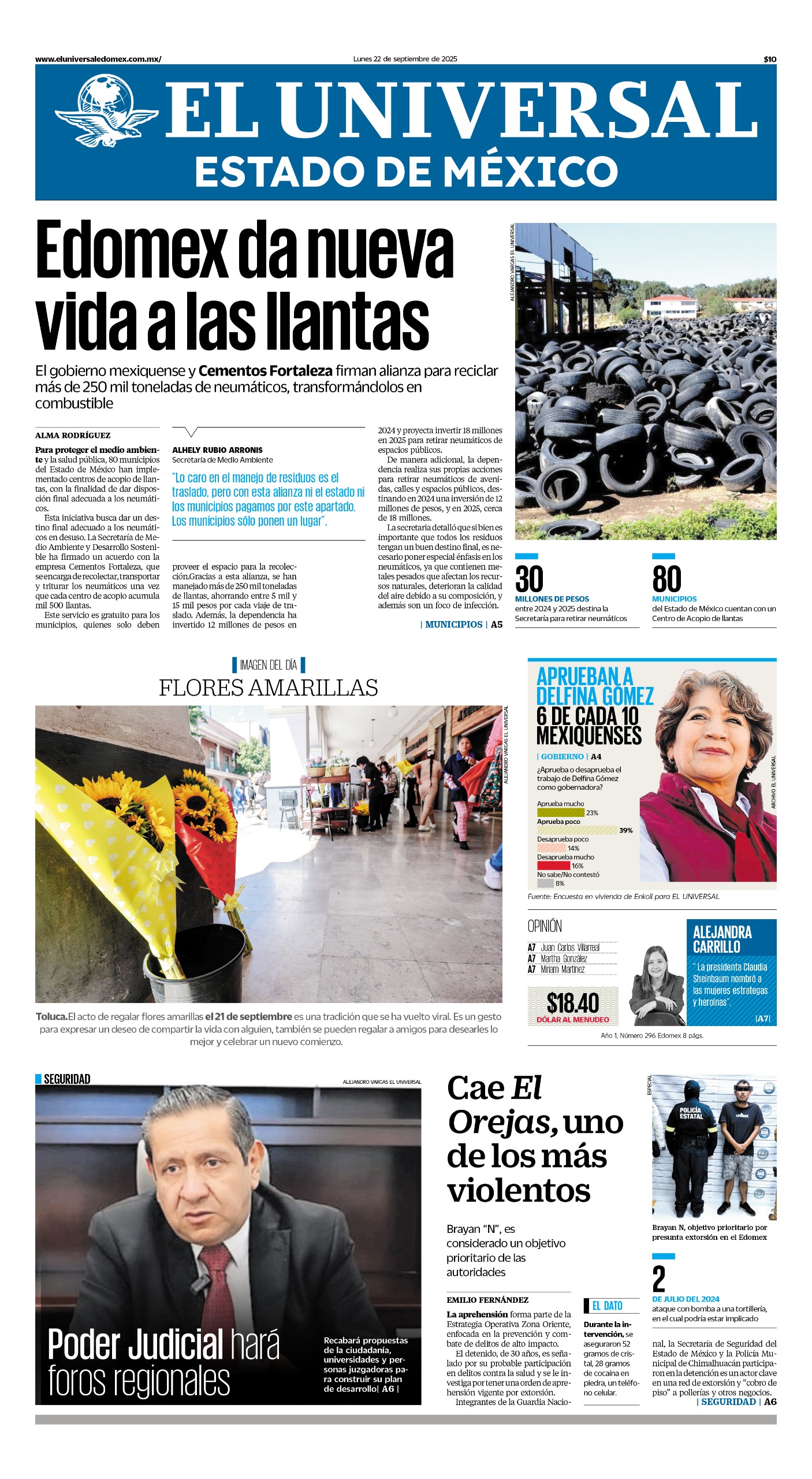 Portada 22 de septiembre 2025