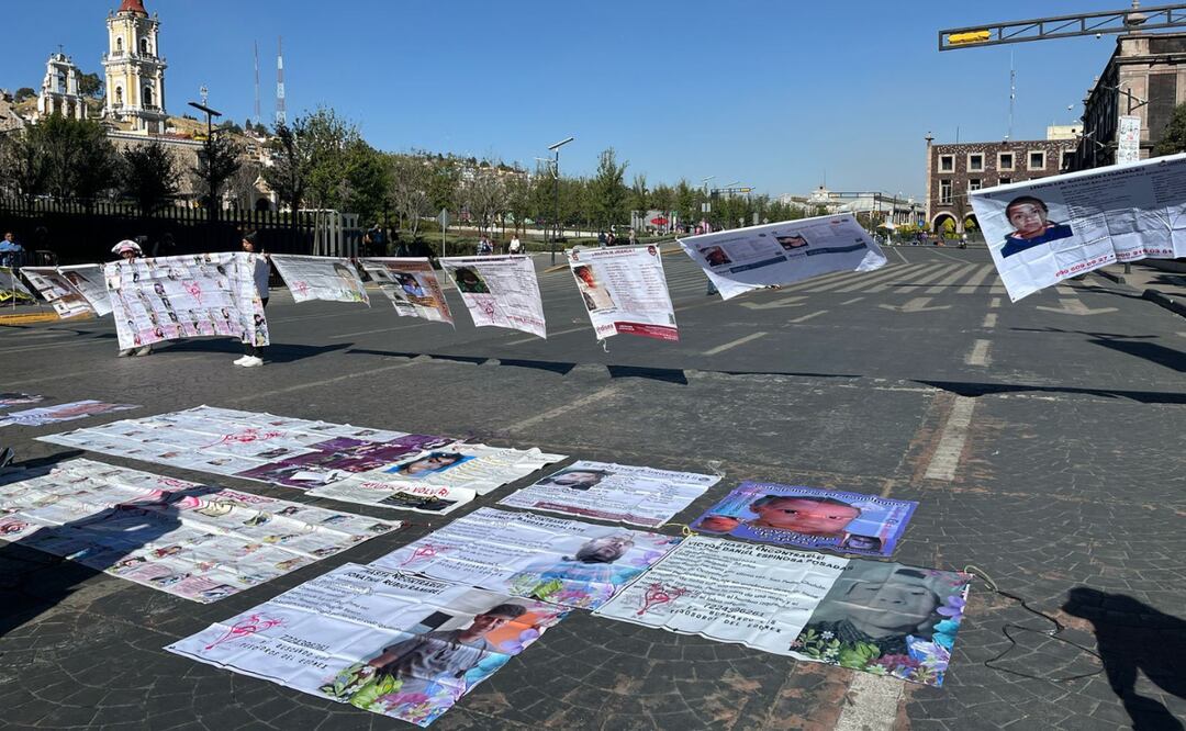 Lerdo de Tejada se tiñe de dolor: luto nacional y exigencia de respuestas ante la crisis de desapariciones en México Foto: Karen Aldama