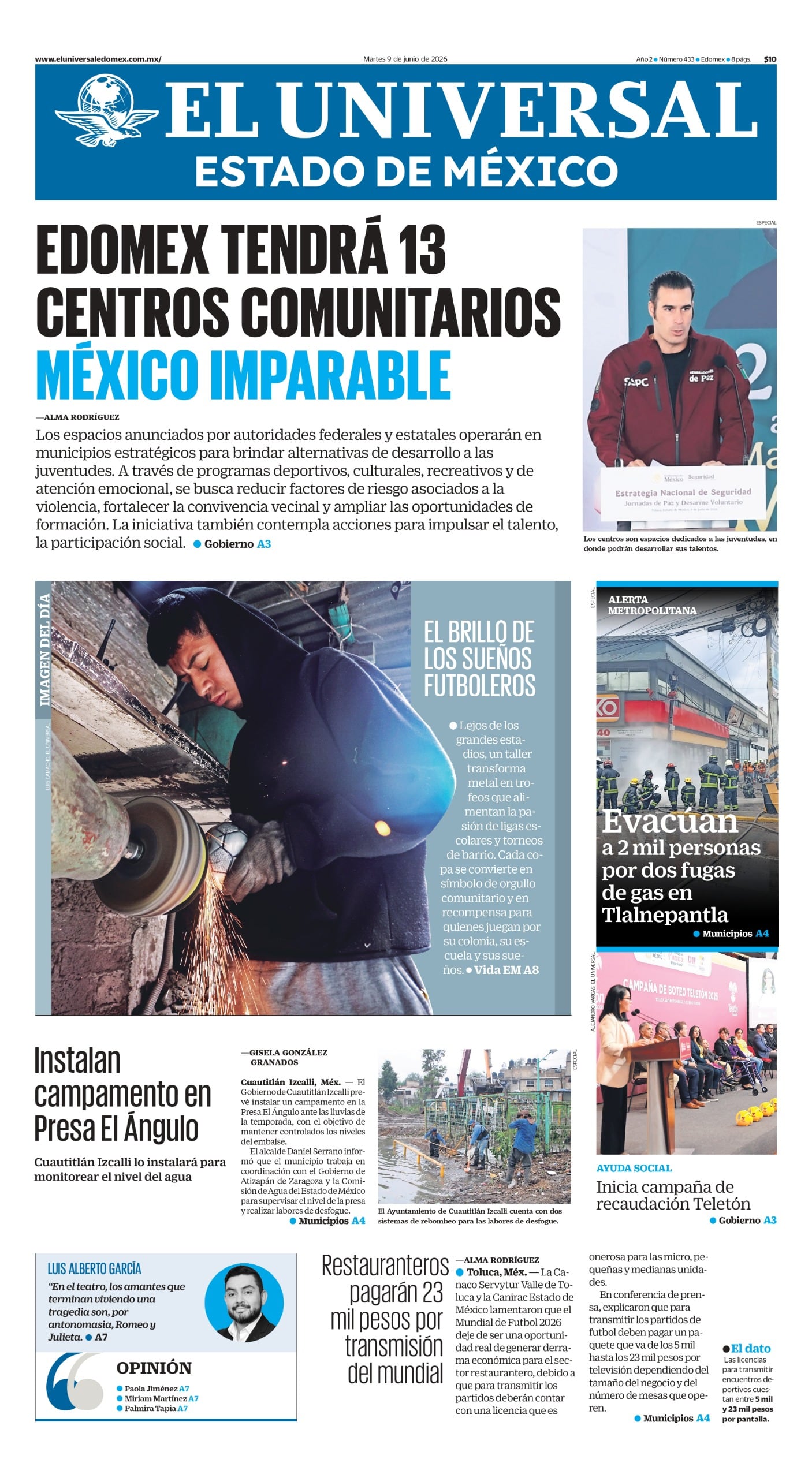 Portada 09 de junio de 2026