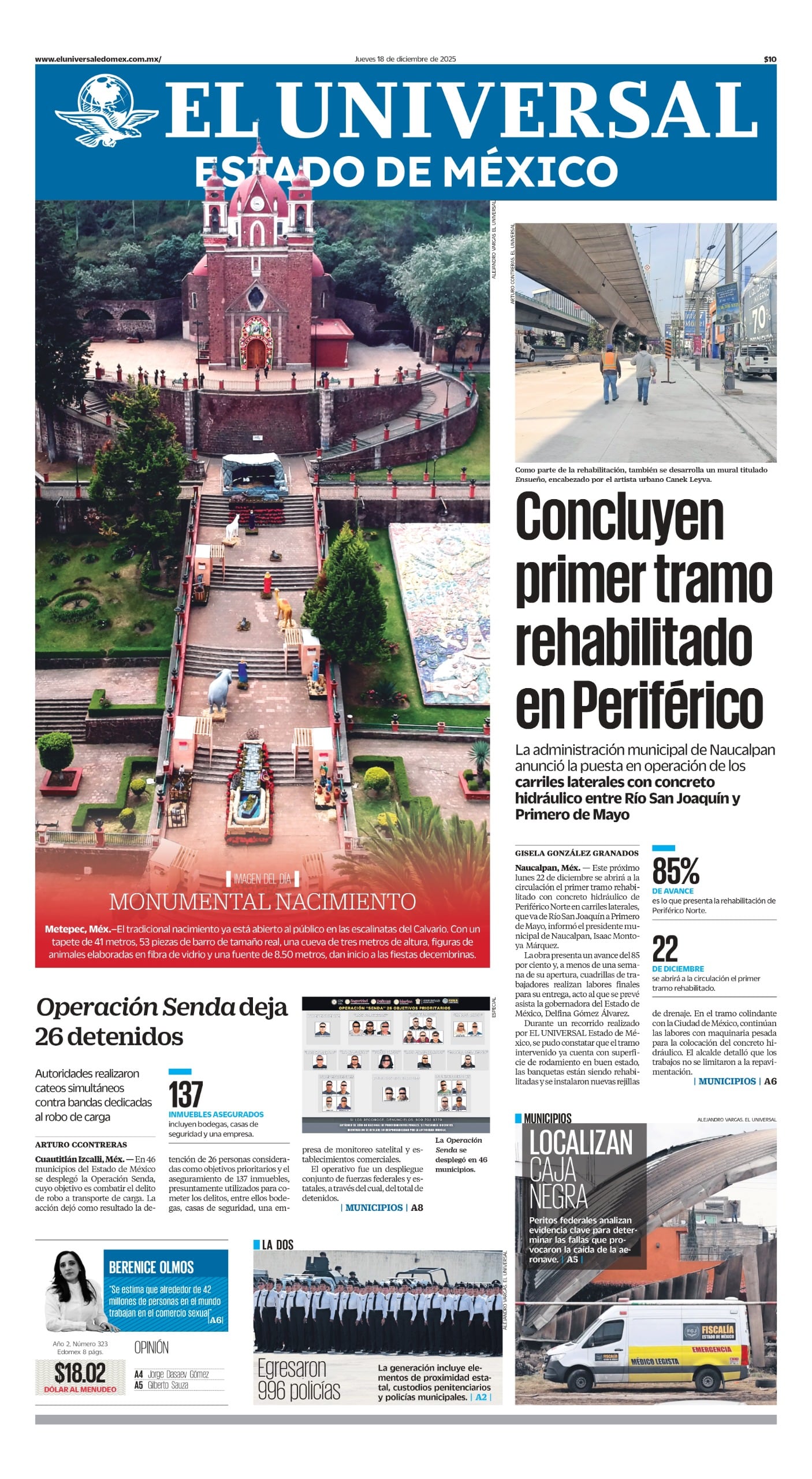 Portada 18 de diciembre de 2025