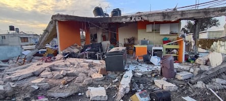 Explosión por acumulación de gas deja un lesionado y daños en cuatro viviendas de Ecatepec