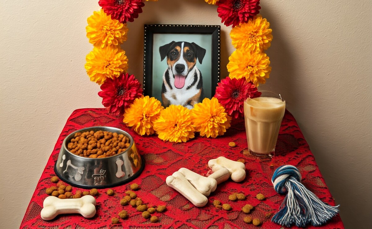 Puentes al más allá: Ofrenda para honrar a nuestras mascotas fallecidas