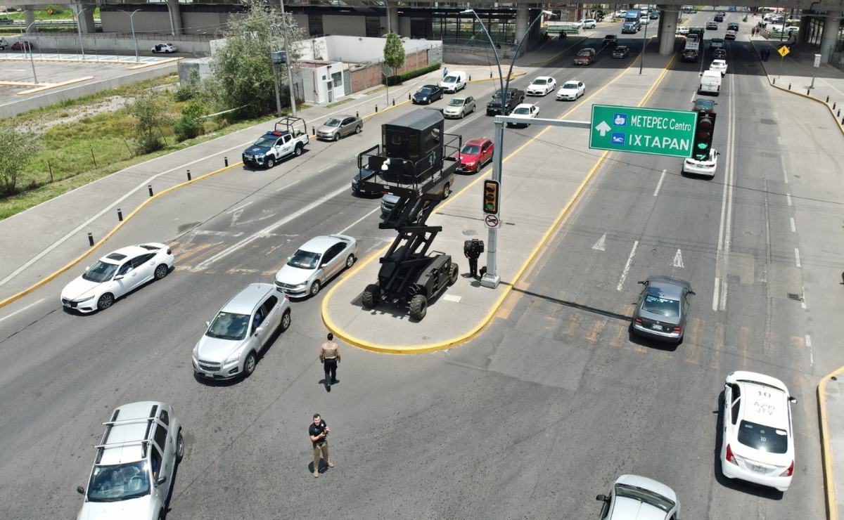 Metepec refuerza su seguridad: operativos resultan en el aseguramiento de vehículos y la detención de conductores en estado de ebriedad. Foto: Especial