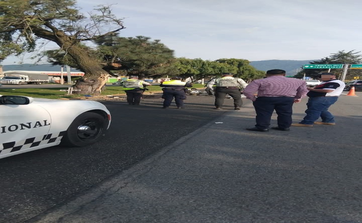 Automovilistas que circulaban por la zona alertaron a los cuerpos de emergencia / Foto: Especial