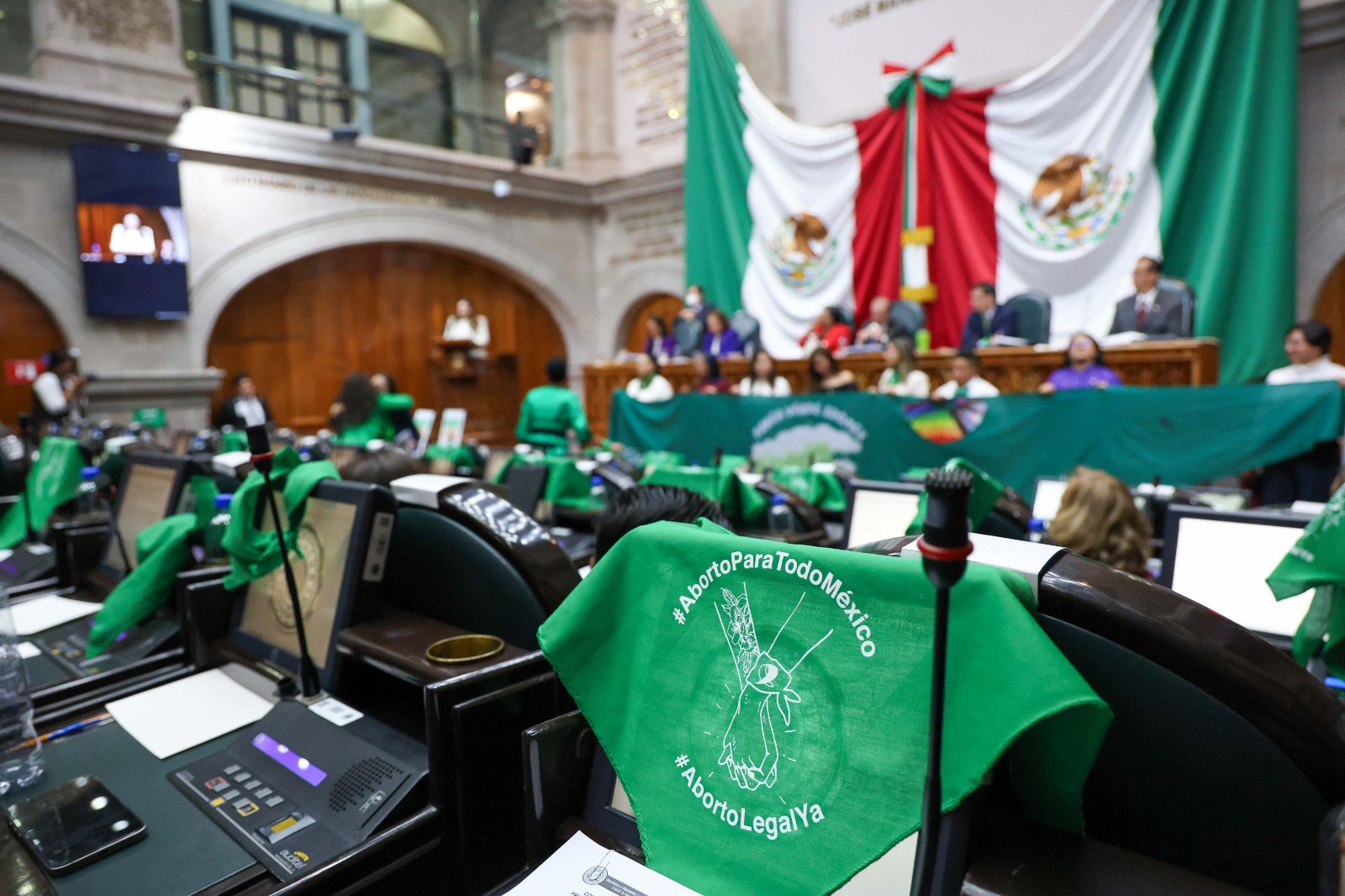 COn esta aprobación, el aborto será parte de los derechos sexuales, reproductivos y de salud pública. Fotos: Arturo Hernández y Jorge Alvarado