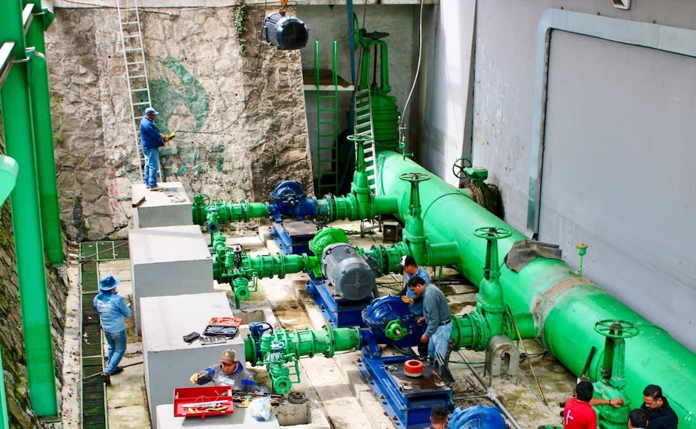 La optimización del sistema hidráulico busca garantizar un mejor abasto de agua en bloque para el municipio. Foto Especial