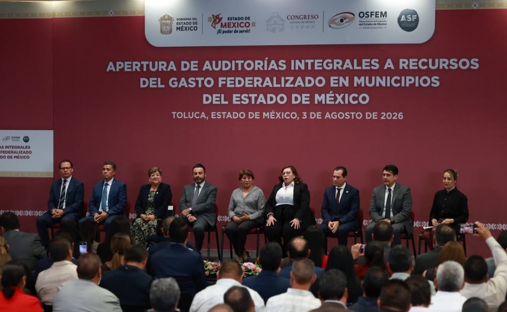 El Estado de México se convirtió en sede de la apertura de auditorías integrales a recursos del gasto federalizado destinadas a los municipios. Foto Alejandro Vargas / El Universal