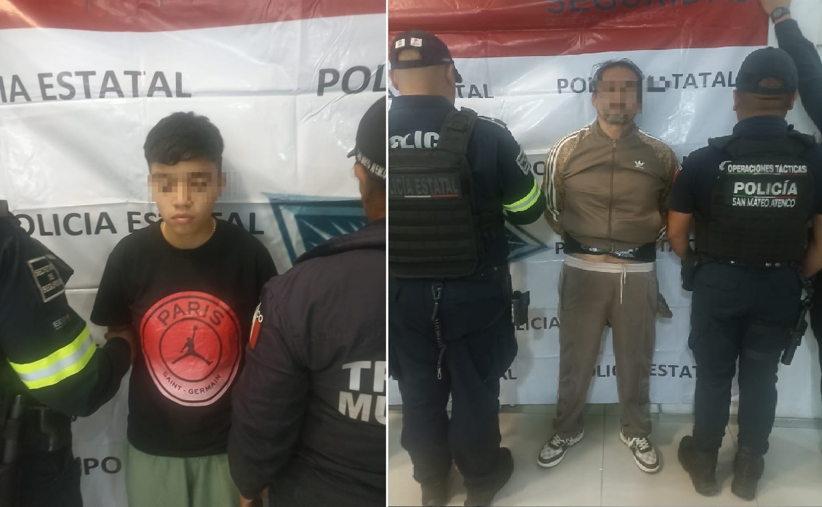 Hasta el momento han sido detenidos Lizbeth “N” de 15 años y Julio “N” de 52 años, ambos originarios de la CDMX. Foto: Especial