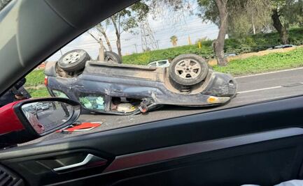 Caos vial en México-Querétaro por accidente a la altura de Cuautitlán Izcalli
