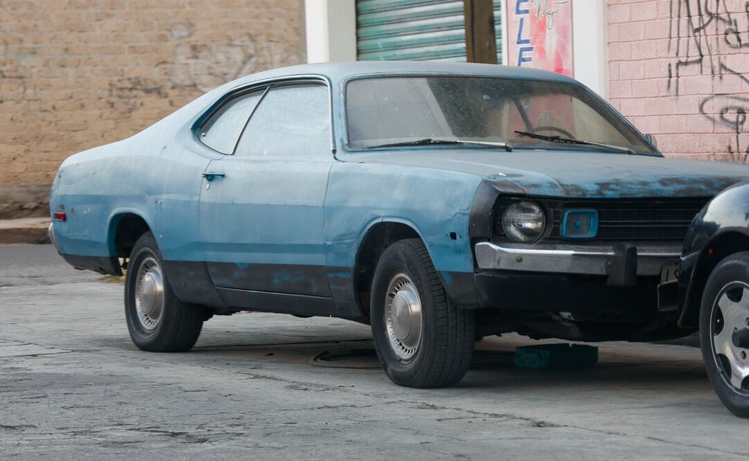 Autos abandonados en Edomex serán convertidos en chatarra. Foto: Arturo Hernández