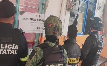 Edomex: Aseguran tres inmuebles relacionados con delitos contra la salud