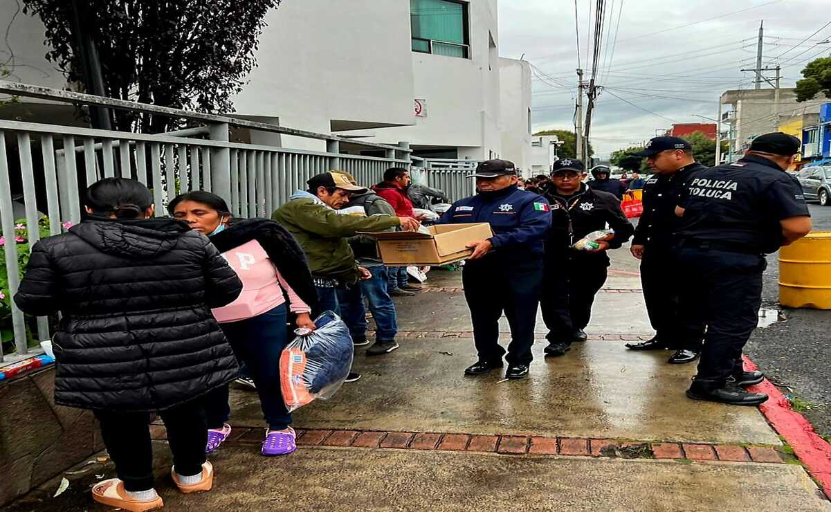 Los uniformados recorrieron el Hospital para el Niño y Hospital General Dr. Nicolás San Juan / Foto Especial