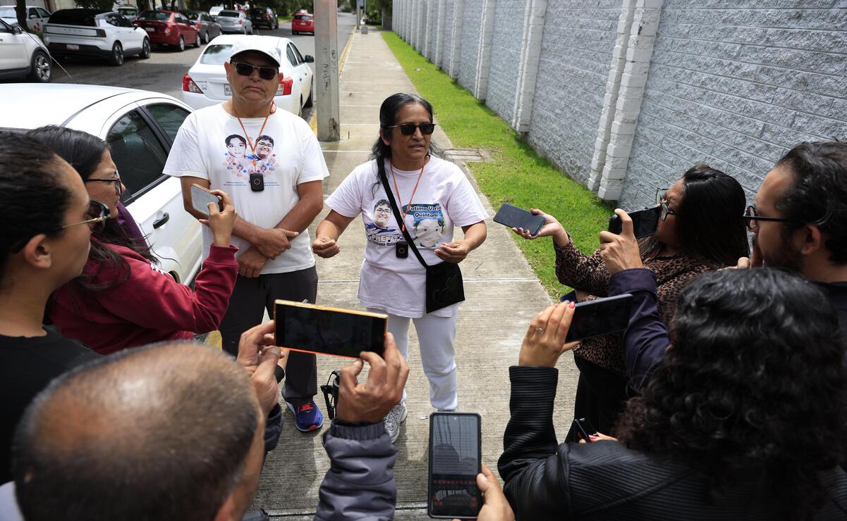 Lorena Gutiérrez, madre de una víctima de feminicidio, señaló que la toma ha vulnerado a las otras víctimas / Foto Arturo Hernández