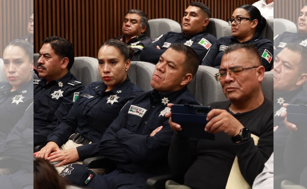 El foro reunió a jueces cívicos y policías municipales. Foto Alejandro Vargas/ El Universal