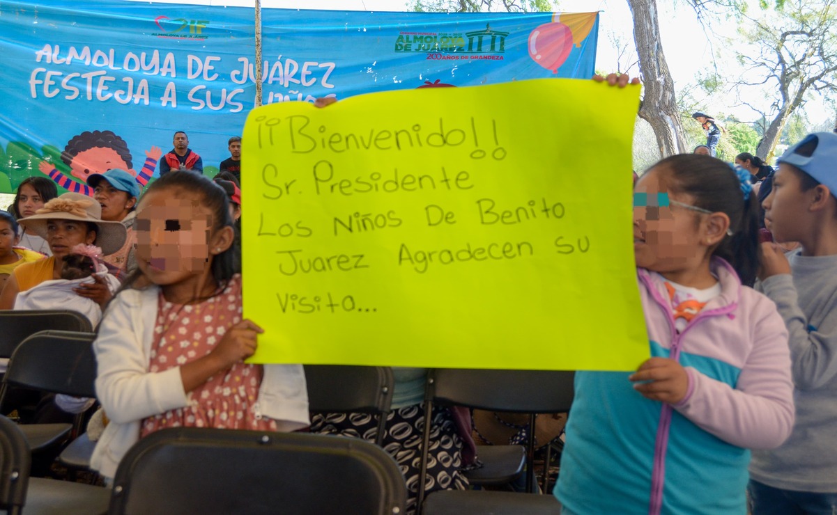 Los niños recibieron muchos regalos / Foto: Especial