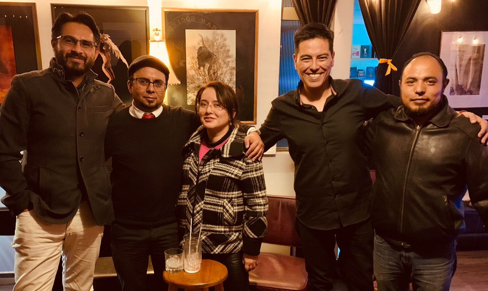 Este evento cultural reunió a los doctores Diego Melquisedec, Armando Álvarez Ovando, Vinicio Hernández y Yolanda Mendoza. Foto Especial