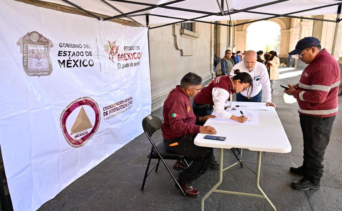 Gobierno del Edomex instala centros de acopio en apoyo a estados afectados por inundaciones