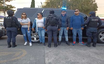 ¡Operativo exitoso! capturan a ladrones de celulares en Toluca