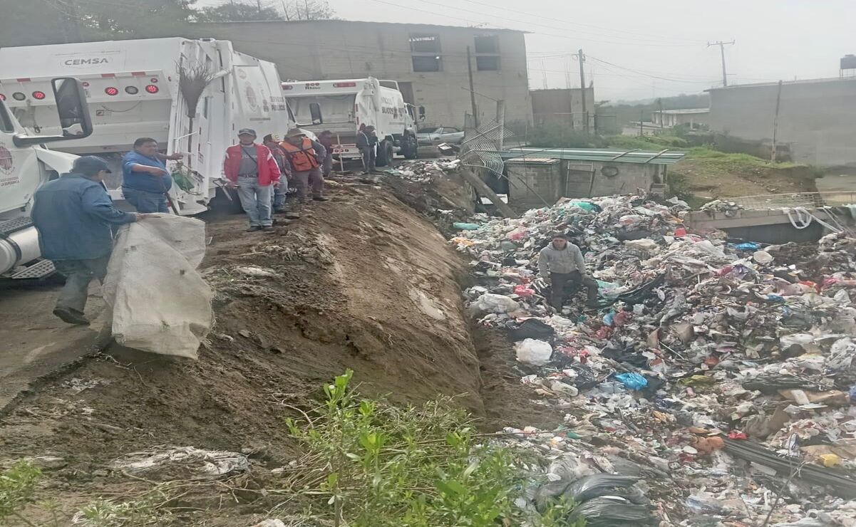 Los residuos quedaron en el lugar / Foto: Especial