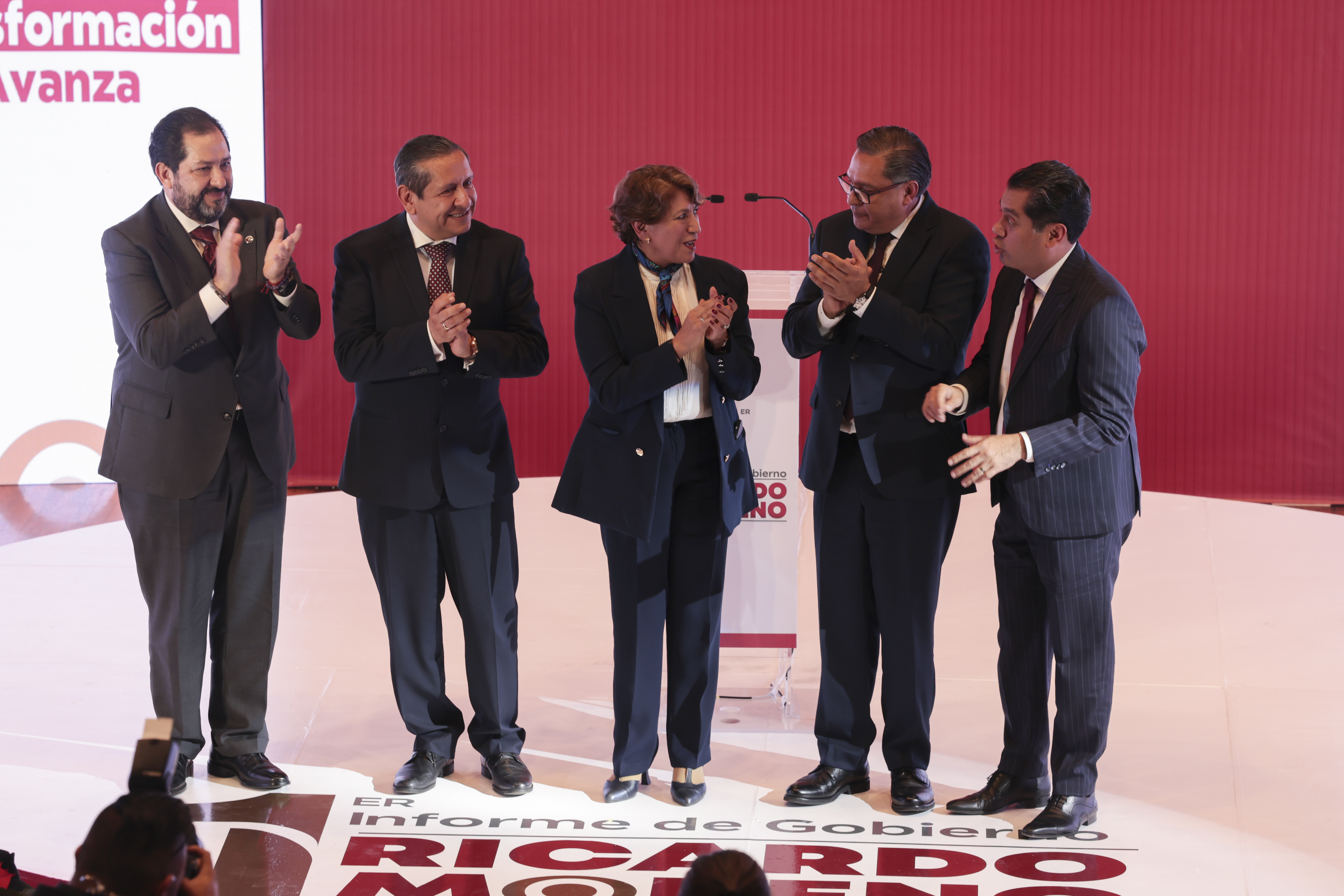 Rinde primer informe gobierno Ricardo Moreno