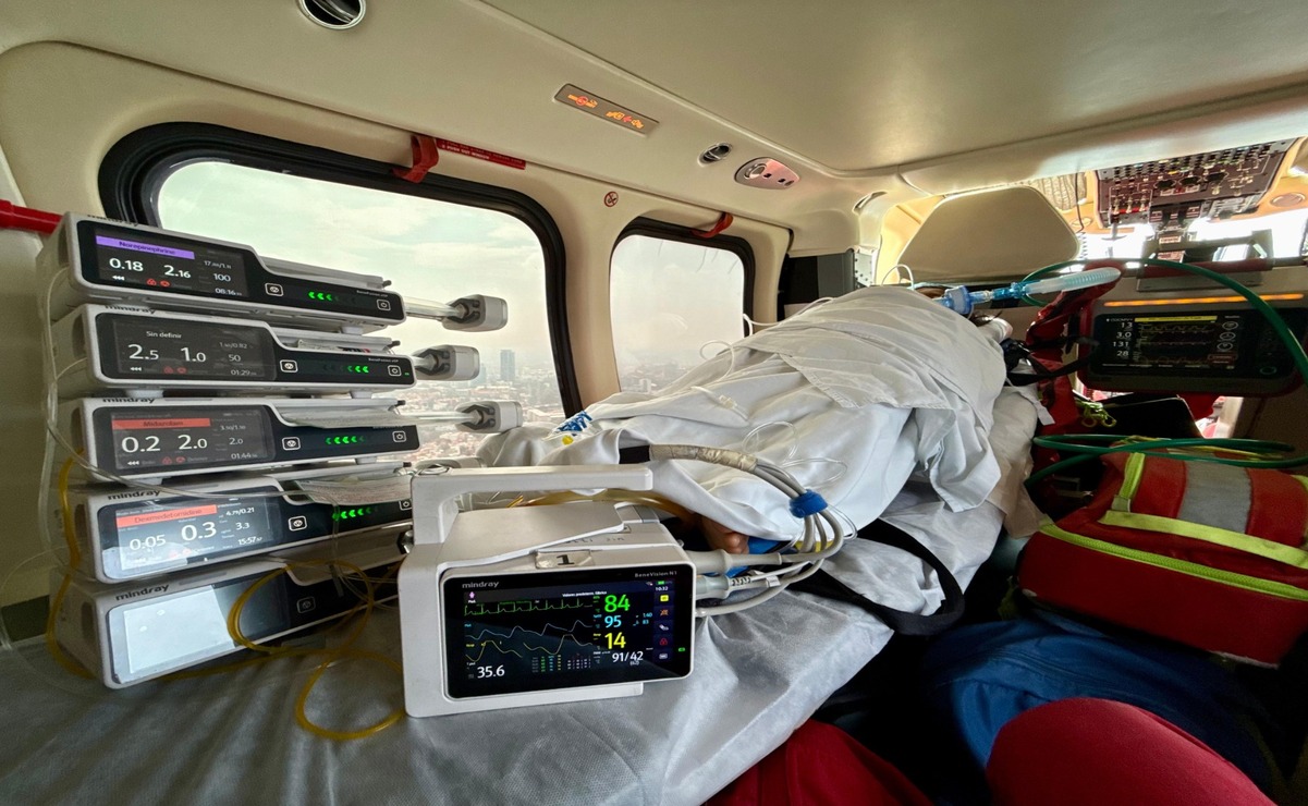 En colaboración con el CENATRA, el IMSS y hospitales de alta especialidad, se efectuaron dos traslados de órganos con fines de trasplante. Foto: Especial