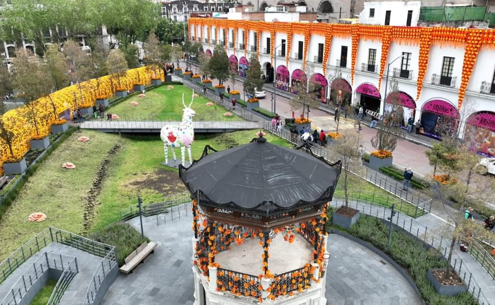 Toluca se prepara para recibir a visitantes durante la Feria y Festival Cultural Alfeñique 2026. Foto especial