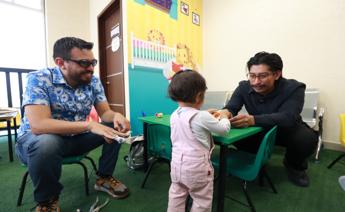 Los jóvenes disfrutan su nueva etapa como padres / Foto: Alejandro Vargas