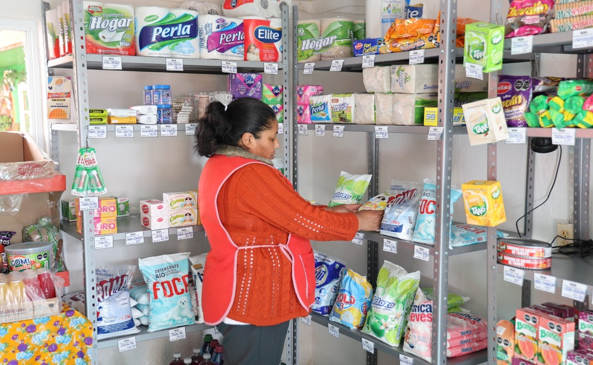 La comunidad de Zinacantepec espera que las Tiendas del Bienestar sean un respiro económico ante el alto costo de la vida / Foto: Sergio García
