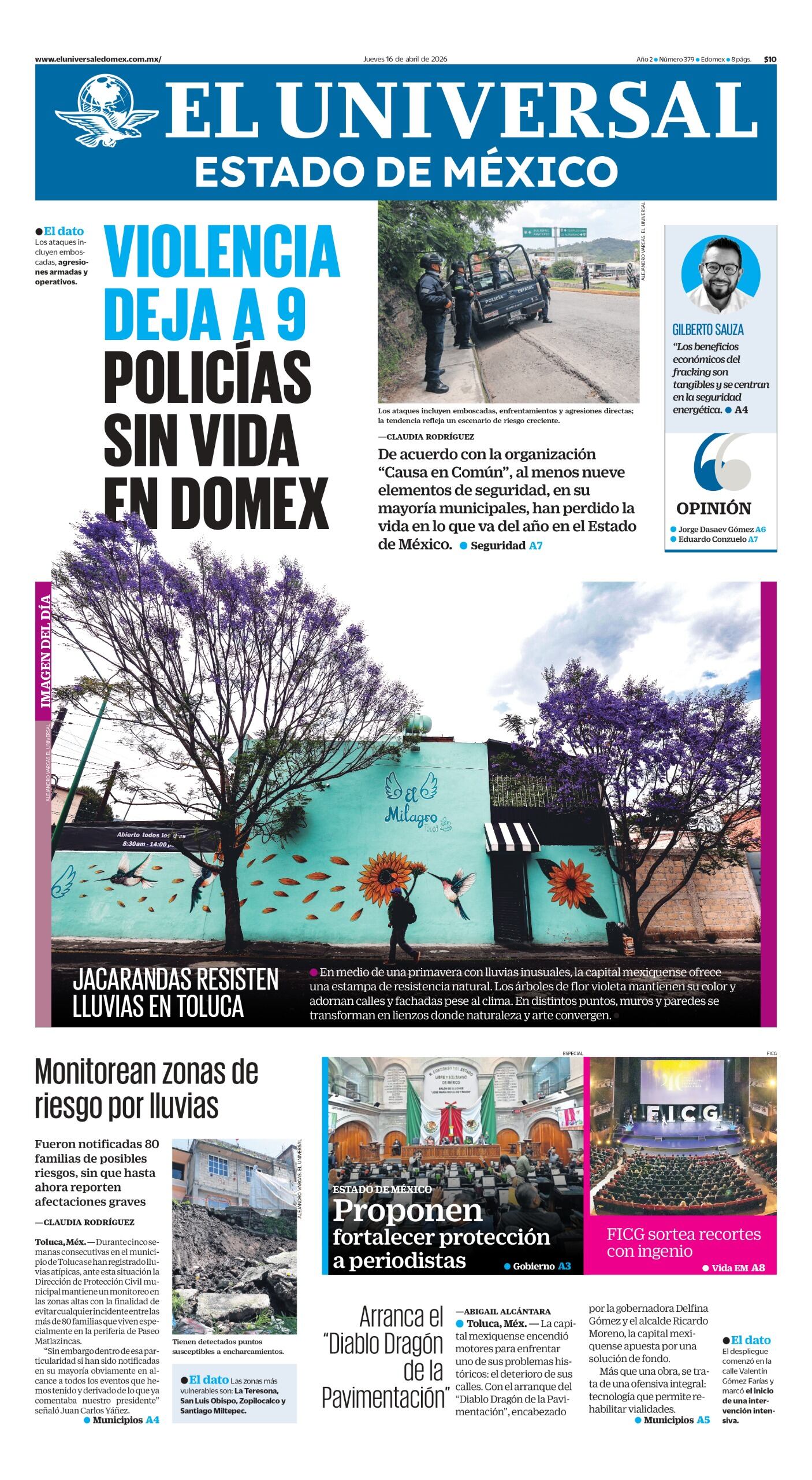 Portada 16 de abril de 2026