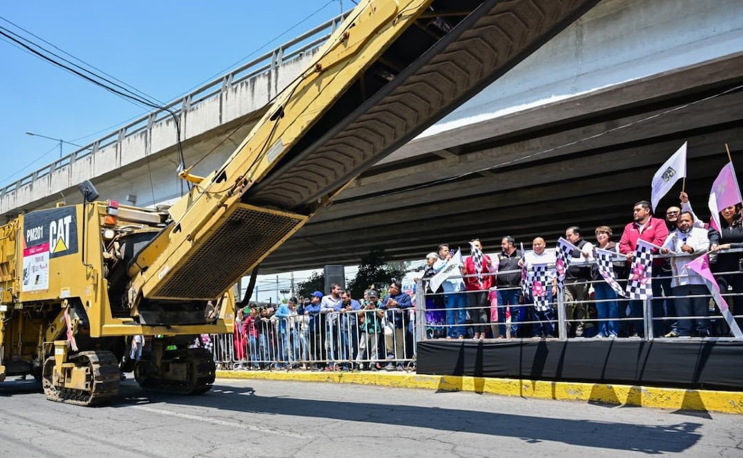 Vialidades del Estado de México que se verán beneficiadas con los trenes de pavimentación y la estrategia de rescate de calles. Foto Especial