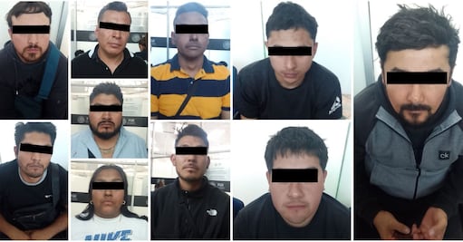 Detienen a 10 extorsionadores en Ecatepec; viajaban en autos de lujo y fingían ser policías de la CDMX