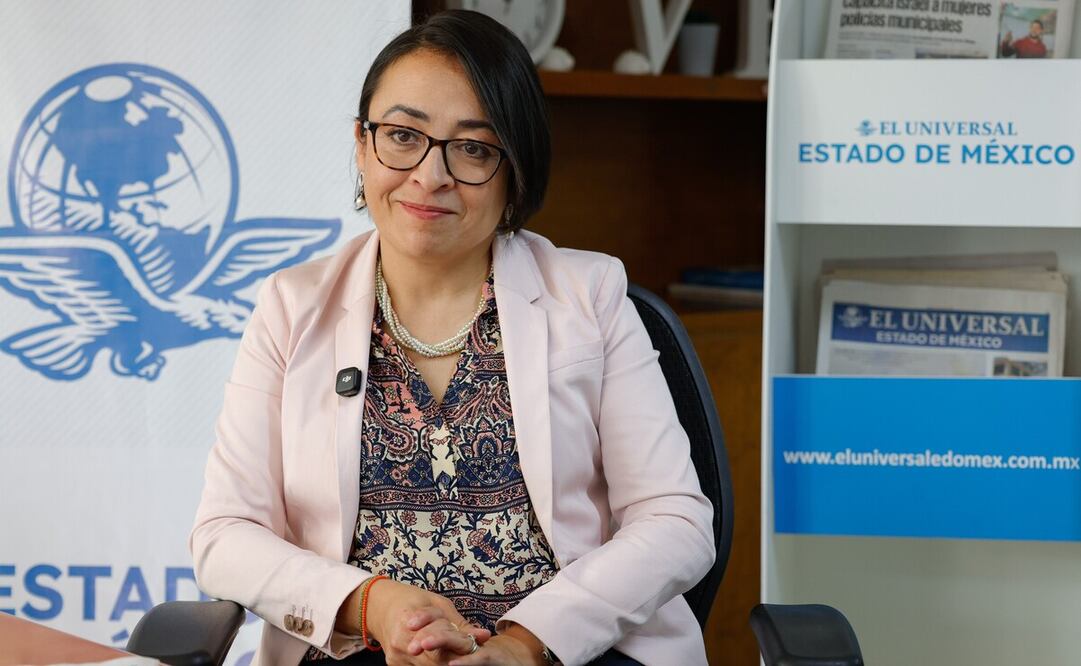 María Dolores Durán García es candidata a la Rectoría de la UAEMéx. Foto: Arturo Hernández