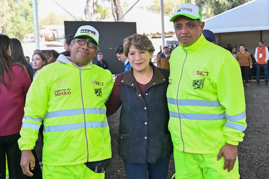 La presidenta Claudia Sheinbaum y la gobernadora Delfina Gómez reafirmaron en Texcoco el compromiso federal para transformar la infraestructura y los servicios del Oriente mexiquense. Foto Especial
