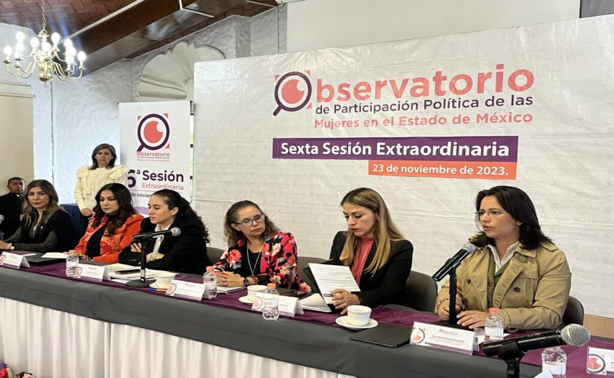 El Observatorio de Participación Política de las Mujeres del Estado de México reportó cuatro denuncias en 2024 relacionadas con la falta de paridad de género y actos de violencia política. Foto: Especial