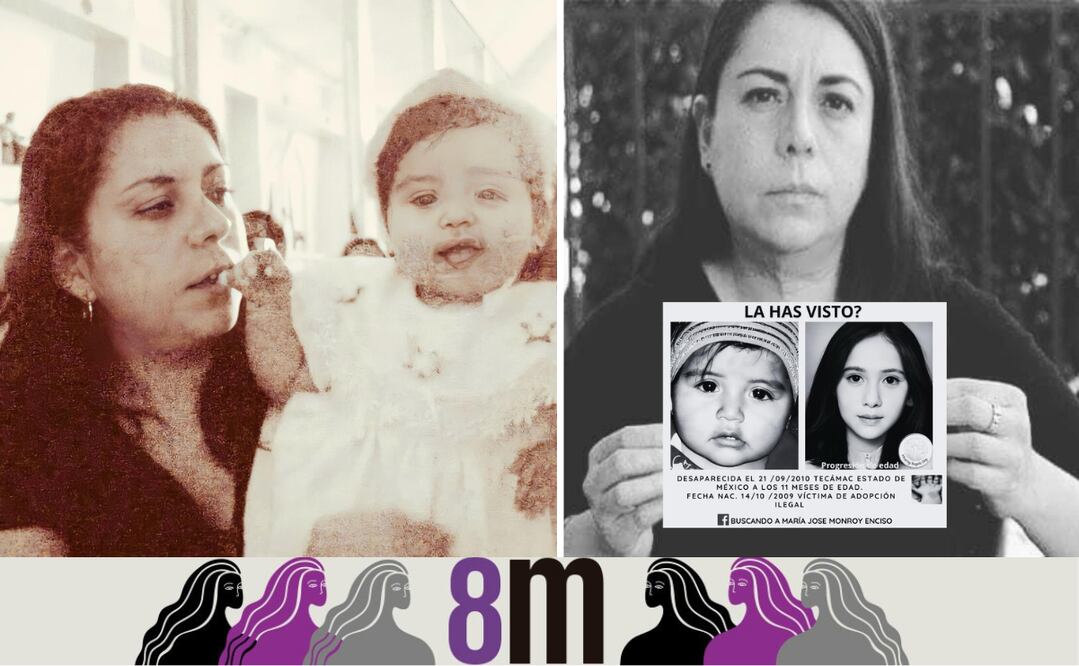 María José fue robada de su madre Maribel en 2010, cuando era una bebé en Tecámac. Foto Especial