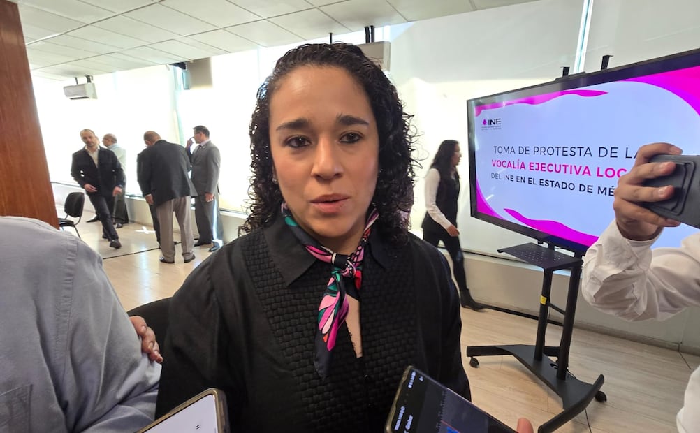 Amalia Pulido Gómez, consejera presidenta del IEEM, detalla el impacto financiero que enfrentará el órgano electoral mexiquense. Foto Especial