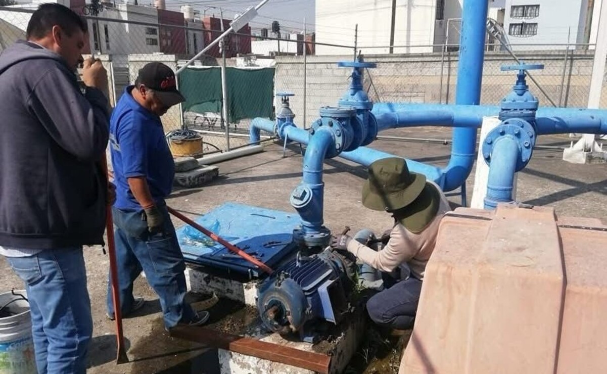 Los pozos de agua se pondrán en marcha en 13 colonias de Toluca en beneficio de 188 mil 340 habitantes. Foto: Especial