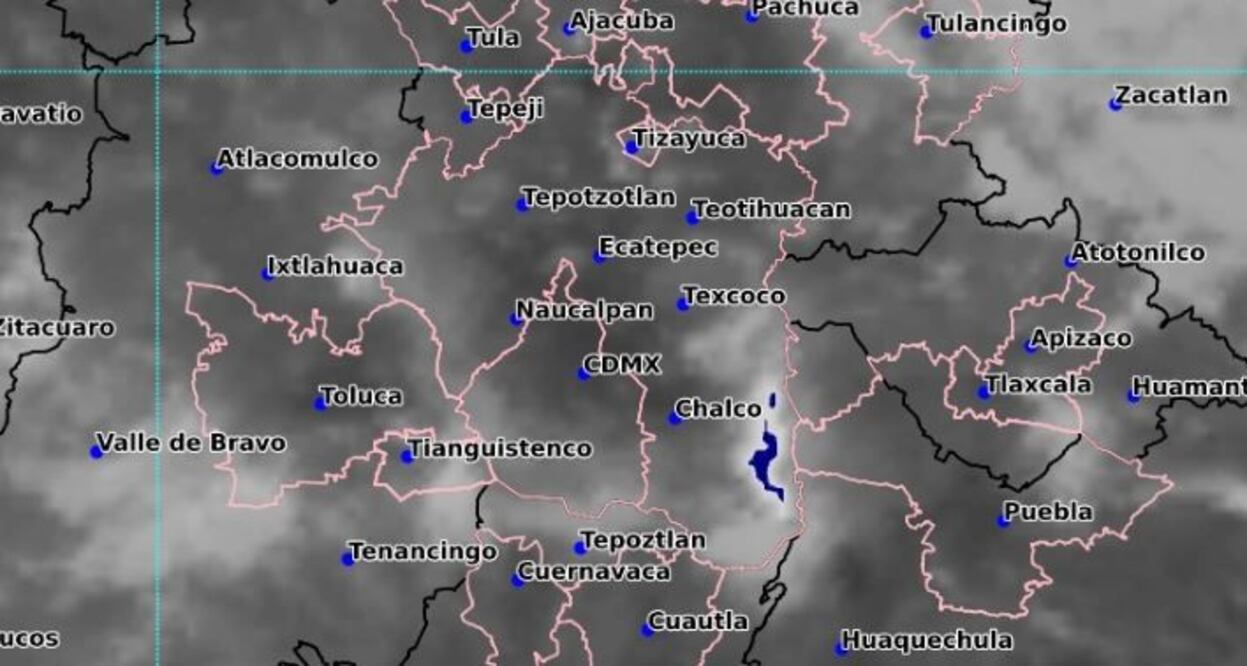 Ambiente frío a muy frío con temperaturas de -5 a 0 °C en zonas altas del Estado de México / Foto: CONAGUA