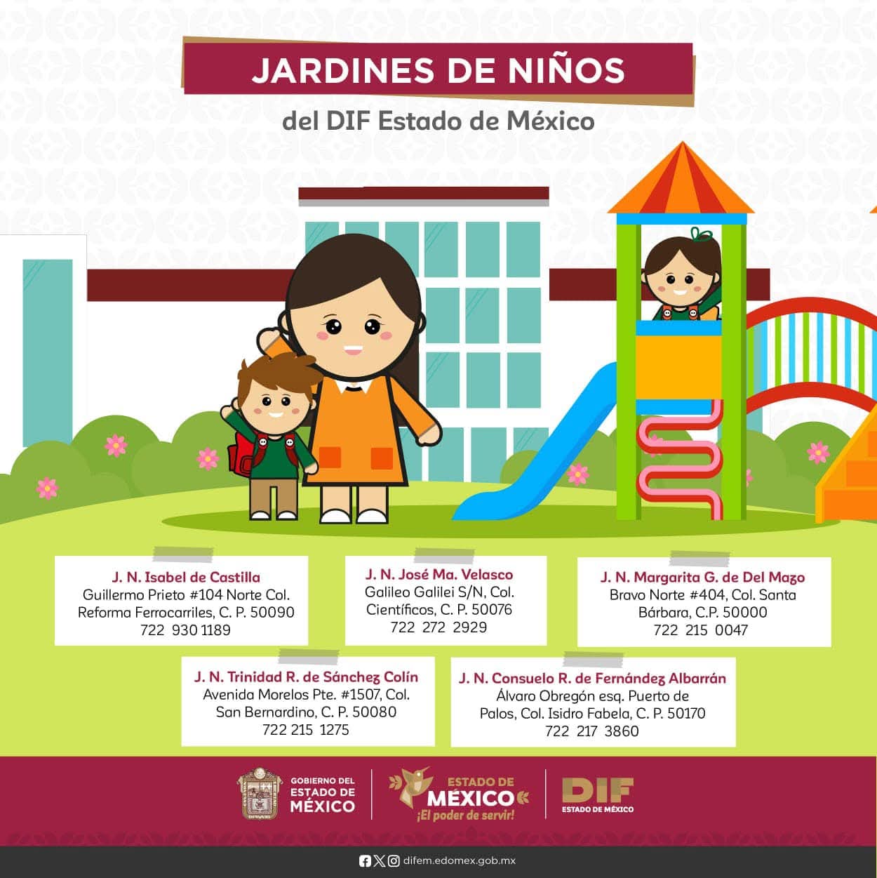 Jardín de niños del DIFEM / Foto Especial