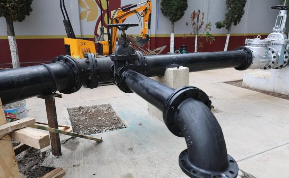 El nuevo Pozo Hojalateros comenzó a operar formalmente, inyectando un flujo constante de 50 litros por segundo al sistema de Chimalhuacán. Foto Especial