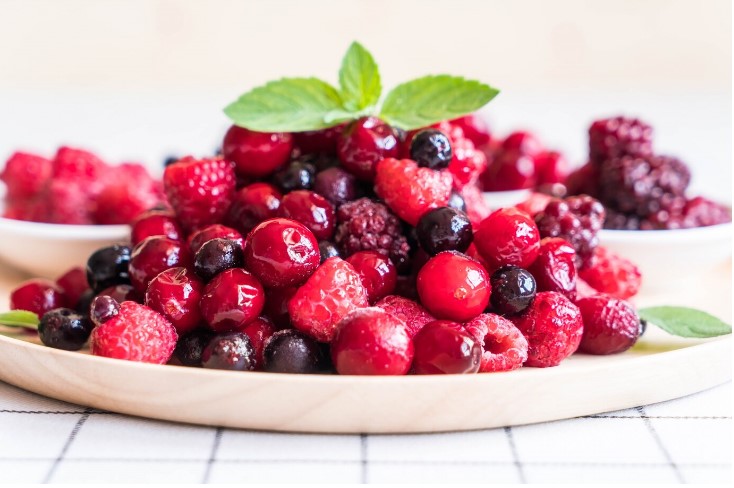 Los frutos rojos son ricos en antioxidantes. Foto Especial