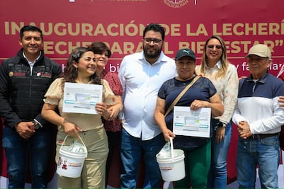 Inauguran nueva lechería de Leche para el Bienestar en Naucalpan