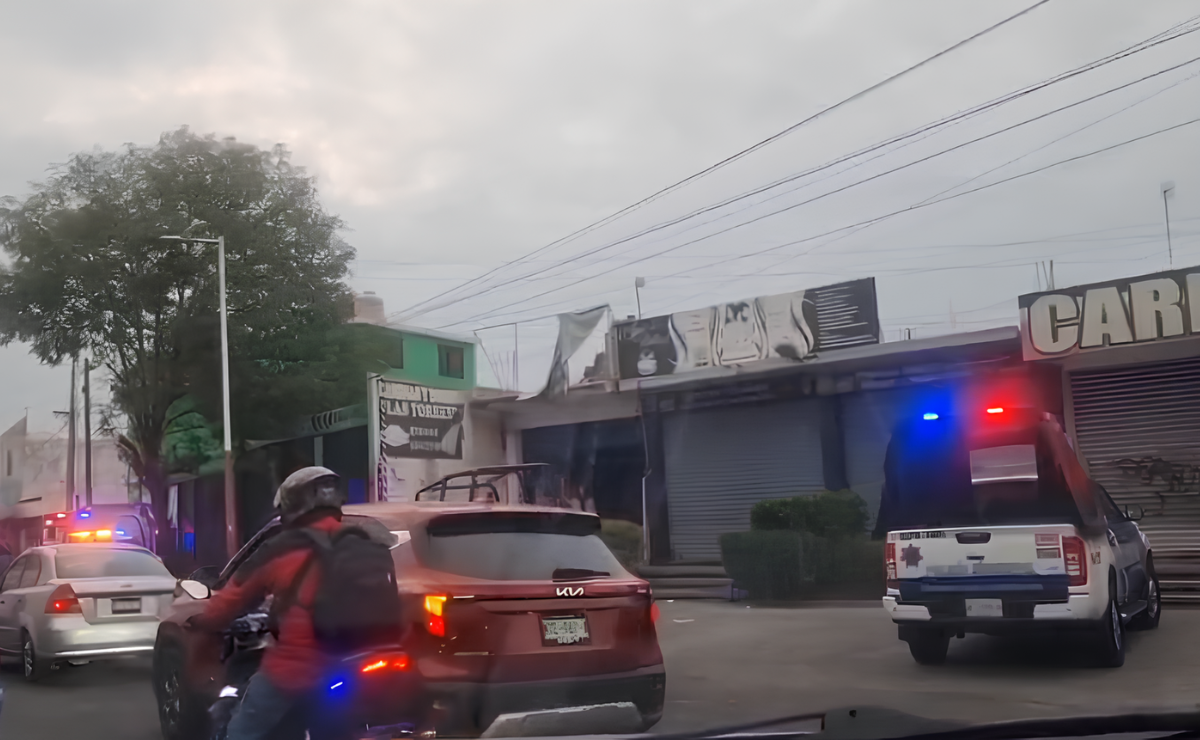 El tiroteo en la gasera UNIGAS generó la movilización de cuerpos de emergencia. Foto: Especial